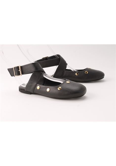 Ballerine con borchie FLORENS | F112610V VITELLO NERO